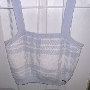 Hollister tank top. Cropped. Lavender in color. Super cute and soft!